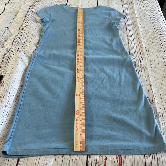 Ralph Lauren Sport Large Blue Cotton Shirt Dress - Picture 8 of 8